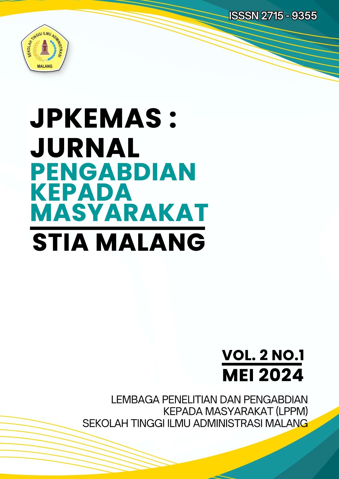 					View Vol. 2 No. 1 (2024): JOURNAL PENGABDIAN KEPADA MASYARAKAT 
				